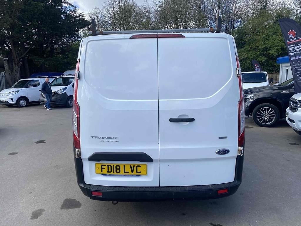 Ford Transit Custom 2.0 300 Ecoblue Panel Van L1 H1 FD18LVC White #6