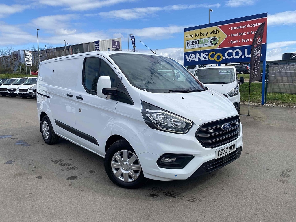 Ford Transit Custom 340 Fox Trend Panel Van 1.0 Plug- YS72OKH White #4