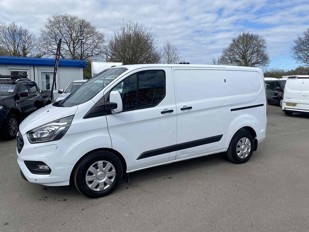 Ford Transit Custom 340 Fox Trend Panel Van 1.0 Plug- YS72OKH White #5