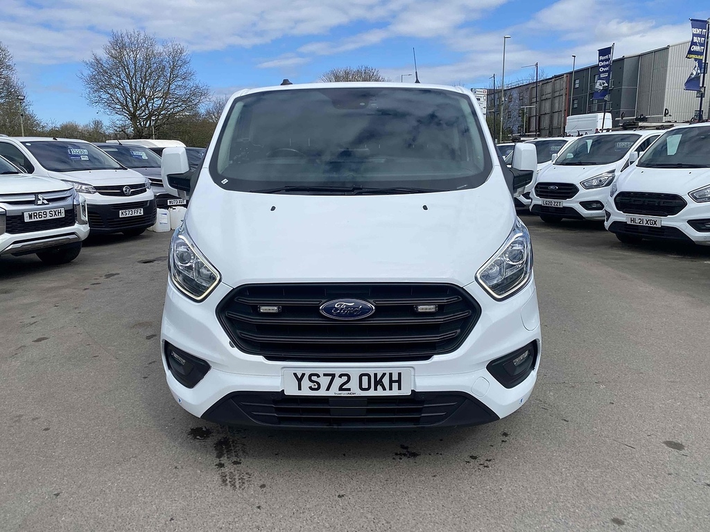 Ford Transit Custom 340 Fox Trend Panel Van 1.0 Plug- YS72OKH White #2