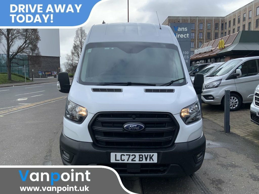 Ford Transit Custom 2L Leader LC72BVK White #2