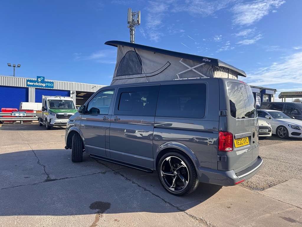 Volkswagen Transporter Tdi T28 Highline Camper VE22XPZ Grey #4
