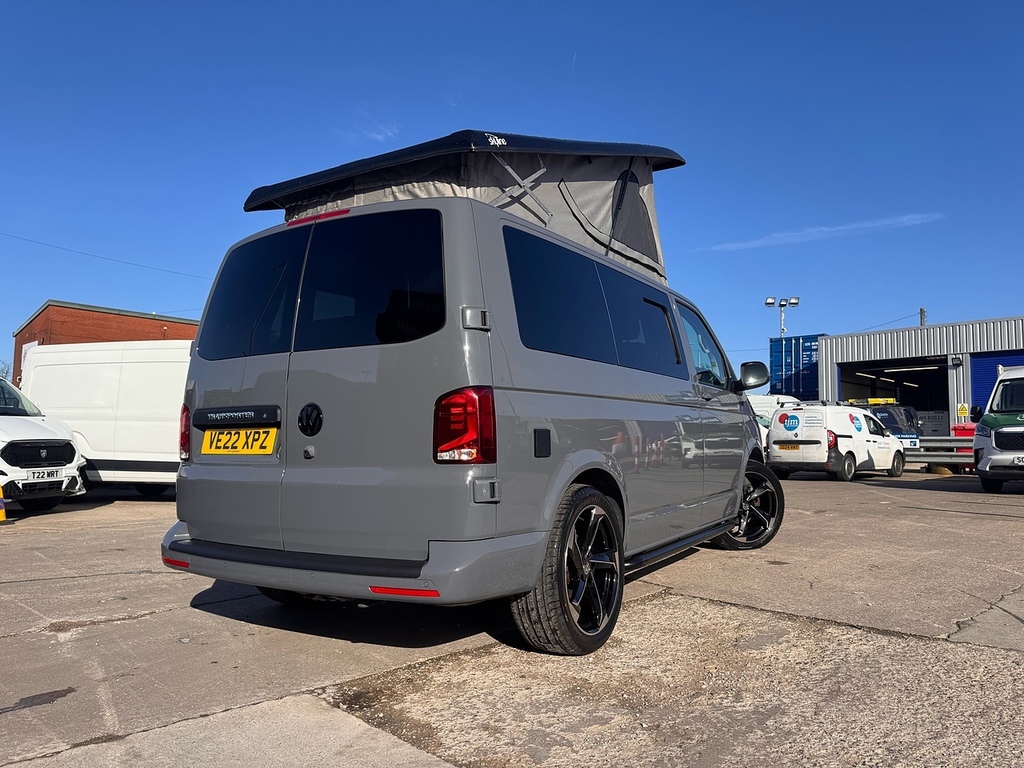 Volkswagen Transporter Tdi T28 Highline Camper VE22XPZ Grey #6