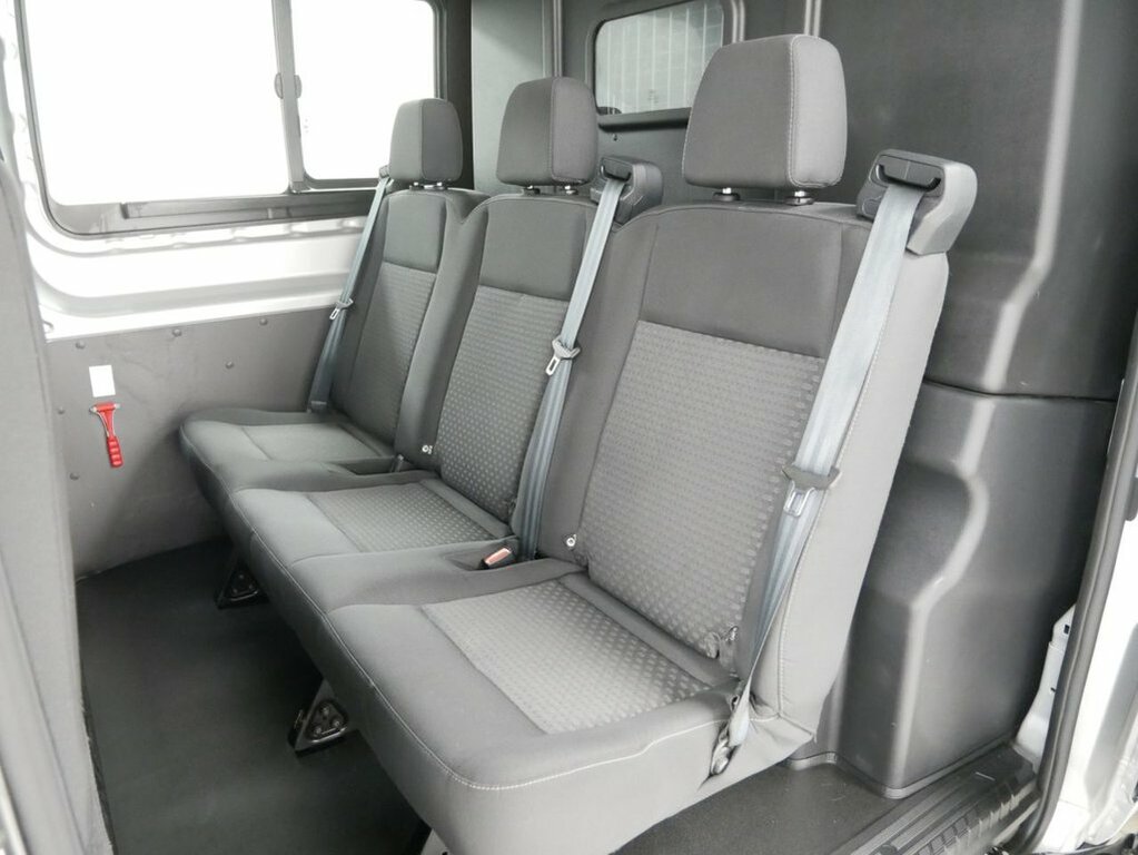 Ford Transit Custom 2L 2.0 350 Ecoblue Trend Crew Van Double Cab D DP73YTG Silver #4