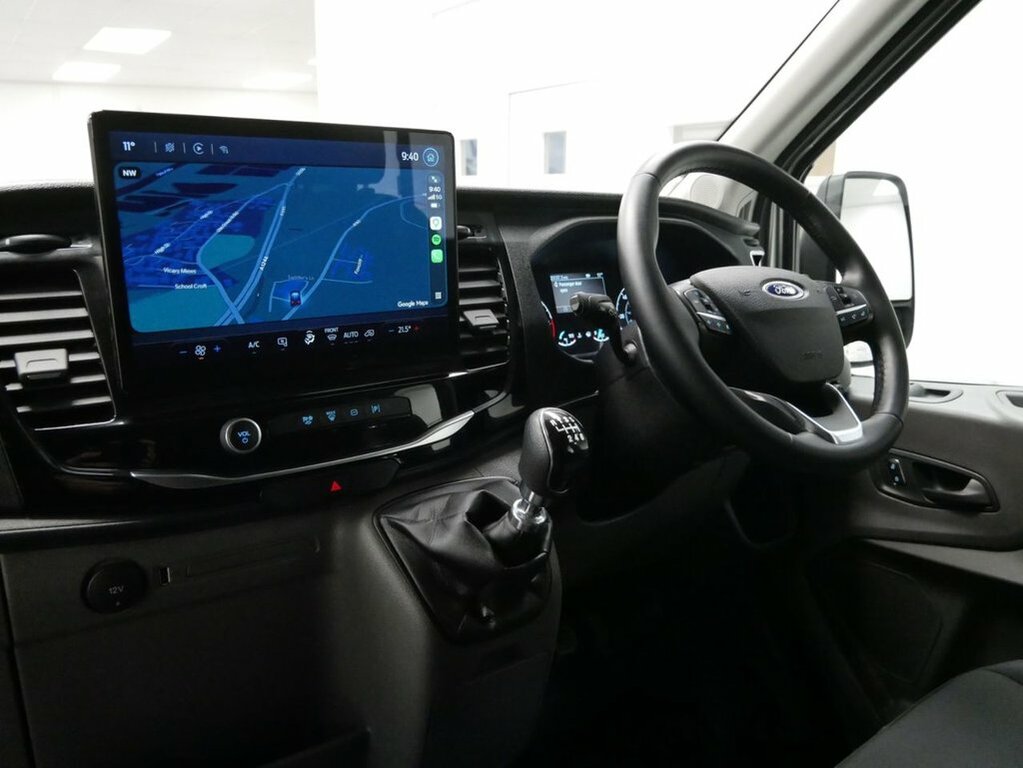 Ford Transit Custom 2L 2.0 350 Ecoblue Trend Crew Van Double Cab D DP73YTG Silver #2