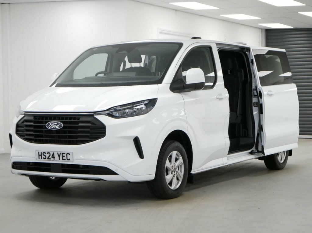 Ford Transit Custom 2L 2.0 320 Ecoblue Limited Crew Van Double Cab HS24YEC White