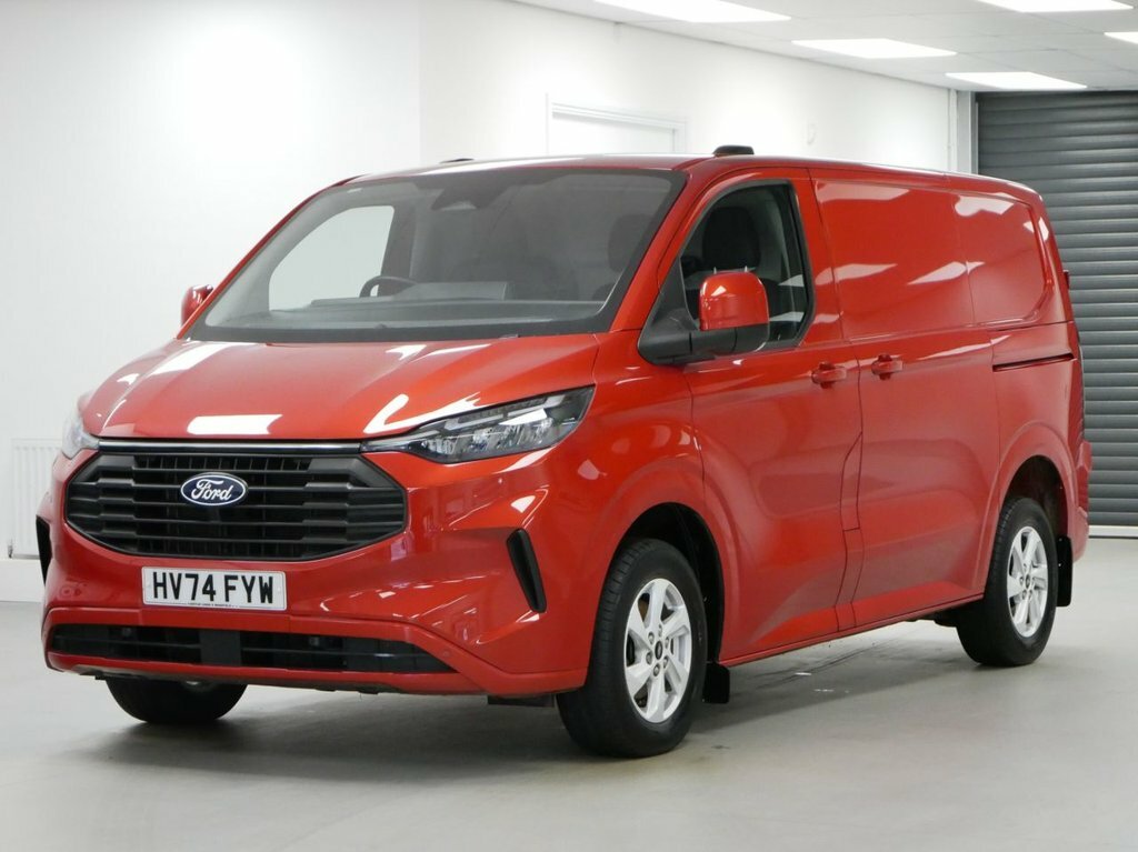 Ford Transit Custom 2L 2.0 300 Ecoblue Limited Panel Van Ma HV74FYW Red