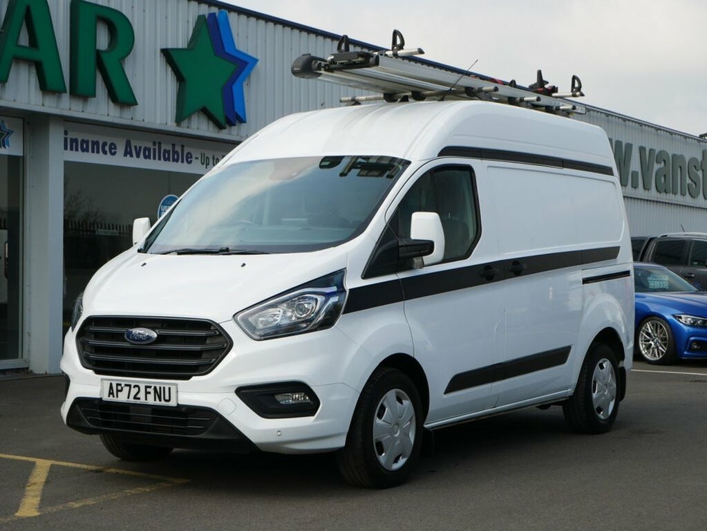 Ford Transit Custom 2L 2.0 320 Ecoblue Trend Panel Van Manu AP72FNU White #3