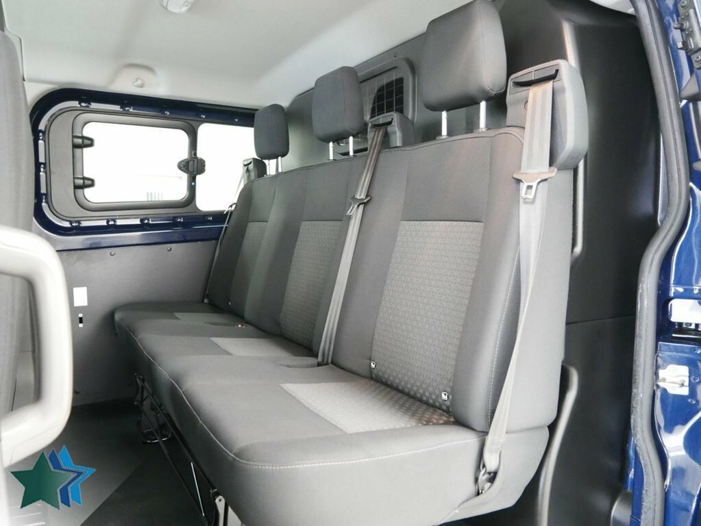 Ford Transit Custom 2L 2.0 280 Ecoblue Trend Crew Van Double Cab D RJ19GLZ Blue #2