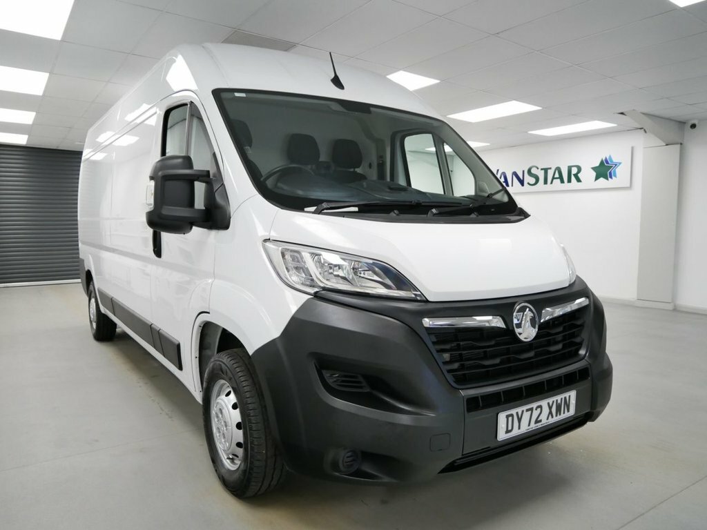 Vauxhall Movano 2.2L Cdti 3500 Biturbo Dynamic Panel Van Diese DY72XWN White #6