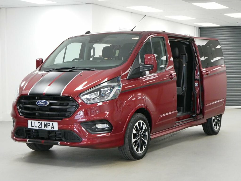 Ford Transit Custom 2L 2.0 320 Ecoblue Sport Crew Van Double Cab D Red