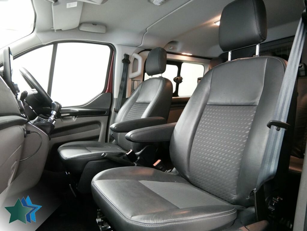 Ford Transit Custom 2L 2.0 320 Ecoblue Sport Crew Van Double Cab D LL21WPA Red #4