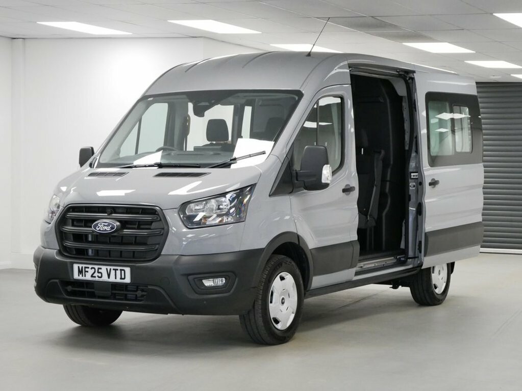 Ford Transit Custom 2L 2.0 350 Ecoblue Trend Crew Van Double Cab D MF25VTD Grey