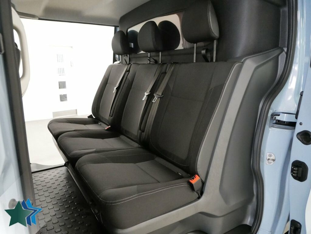 Renault Trafic 2L 2.0 Dci Blue Ll30 Sport Crew Van Double Cab 6Dr MD72GZA Blue #3