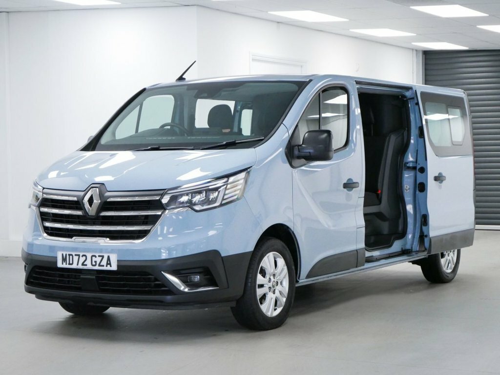 Renault Trafic 2L 2.0 Dci Blue Ll30 Sport Crew Van Double Cab 6Dr Blue