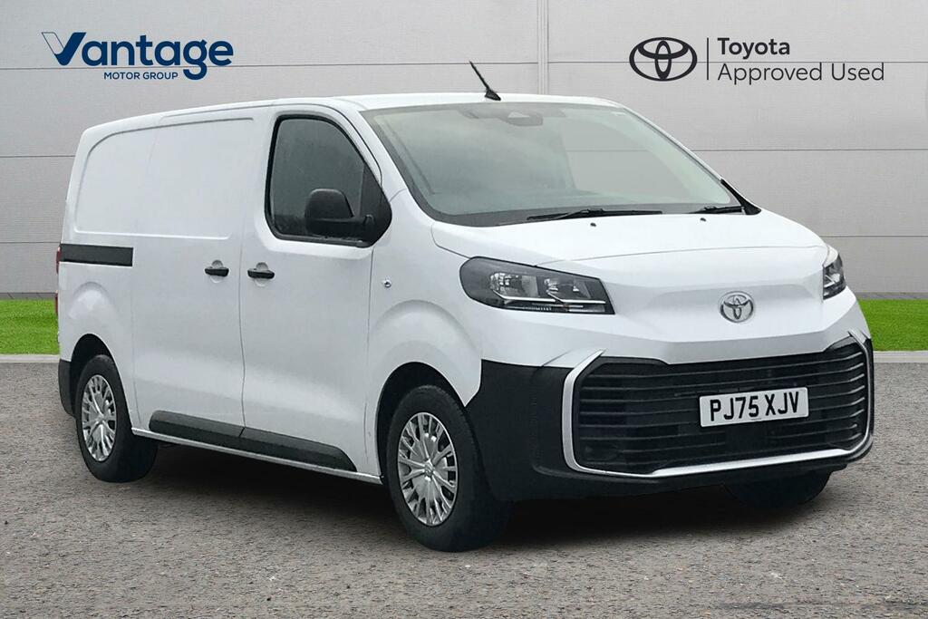 Toyota PROACE 1.5D Icon Medium Panel Van 6Dr Mwb E PJ75XJV White