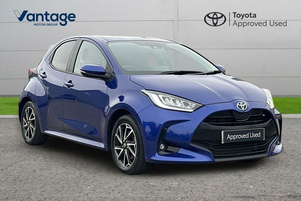 Toyota Yaris 1.5 Vvt-h Design E-cvt Euro 6 Ss CP23AOB Blue