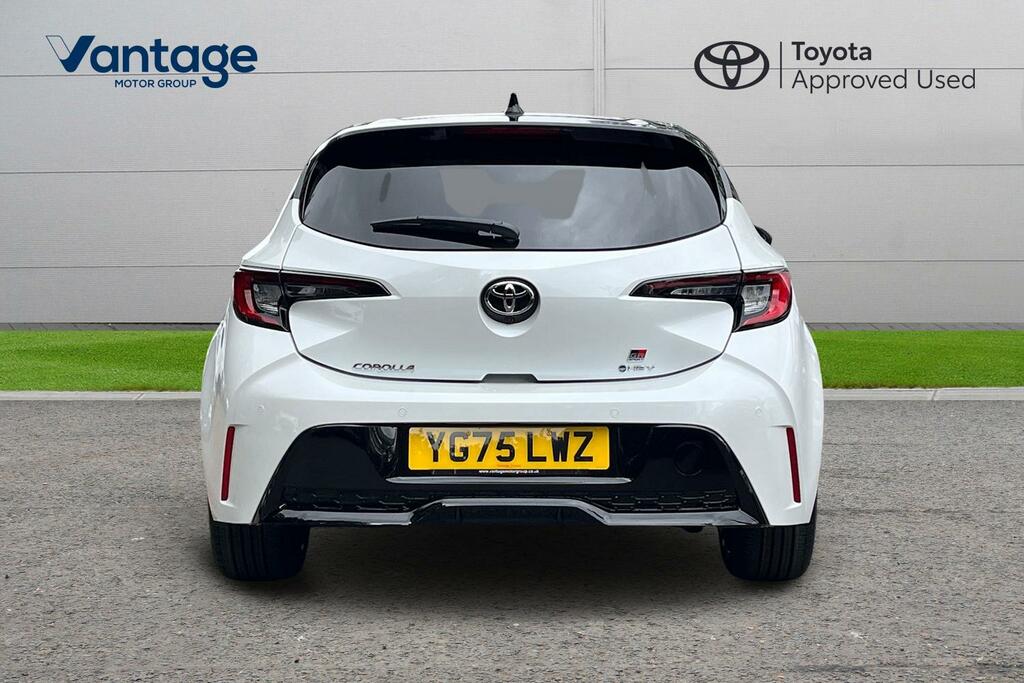 Toyota Corolla 2.0 Vvt-h Gr Sport Hatchback Hybrid Cvt YG75LWZ White #4