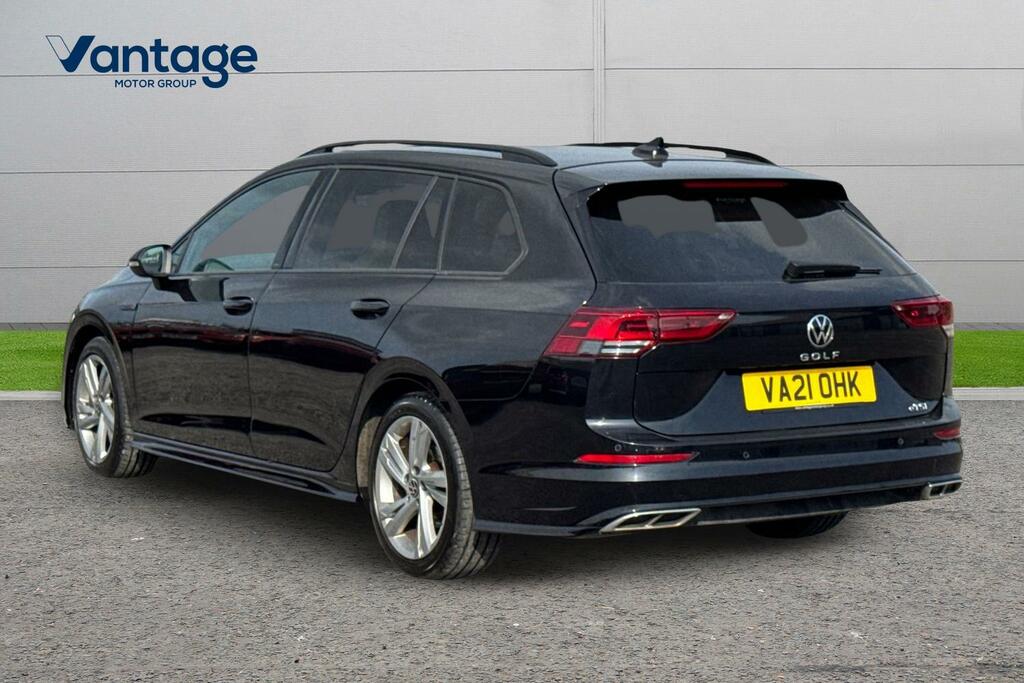 Volkswagen Golf 1.5 Etsi 150 R-line Dsg VA21OHK Black #5