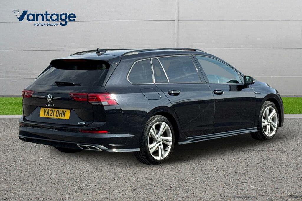 Volkswagen Golf 1.5 Etsi 150 R-line Dsg VA21OHK Black #3