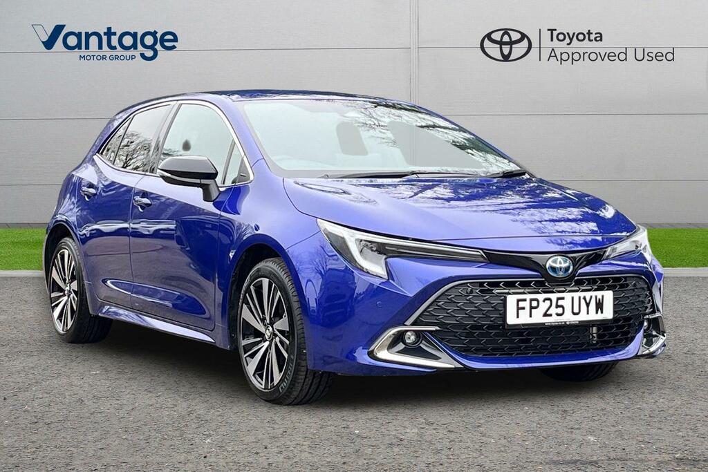 Toyota Corolla 1.8 Vvt-h Design Hatchback Hybrid Cvt E Blue