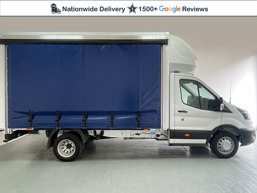 Ford Transit Custom 350 Curtainside L4drw Rwd 2.0 Ecoblue 130Ps NN26DRW White #3