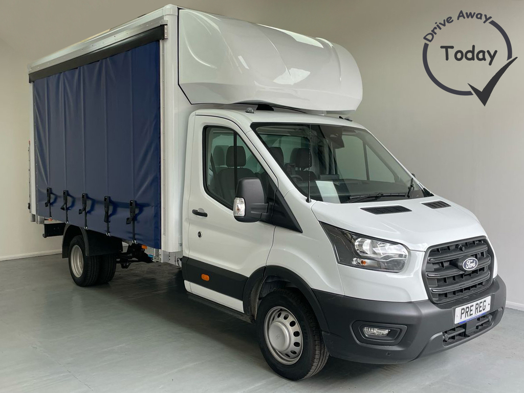 Ford Transit Custom 350 Curtainside L4drw Rwd 2.0 Ecoblue 130Ps White
