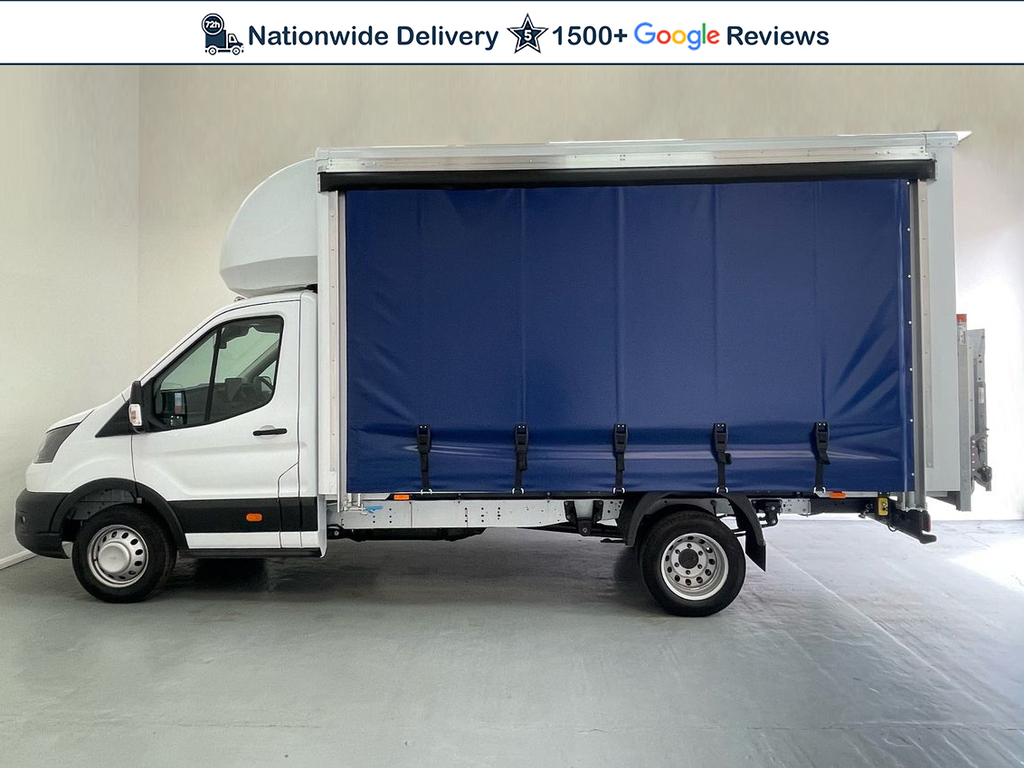 Ford Transit Custom 350 Curtainside L4drw Rwd 2.0 Ecoblue 130Ps NN26DRW White #4