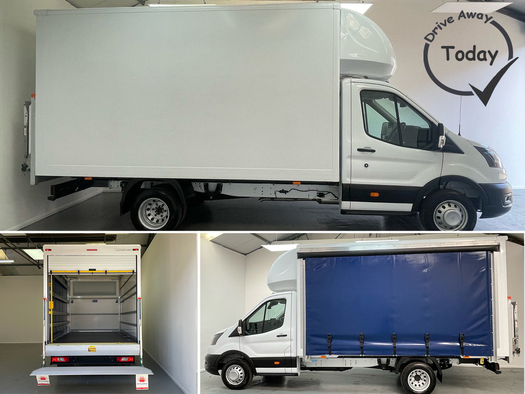 Ford Transit Custom 350 Curtainside L4drw Rwd 2.0 Ecoblue 130Ps White