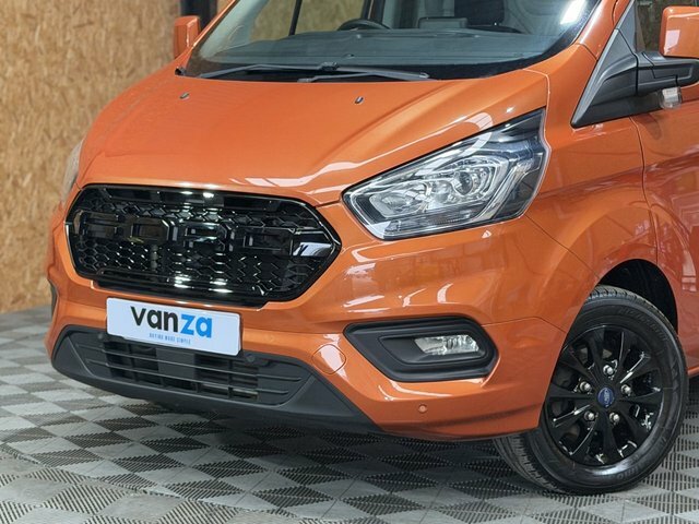 Ford Transit Custom 2.0 280 Ecoblue Limited Panel Van Manua LA68FJX Black #2
