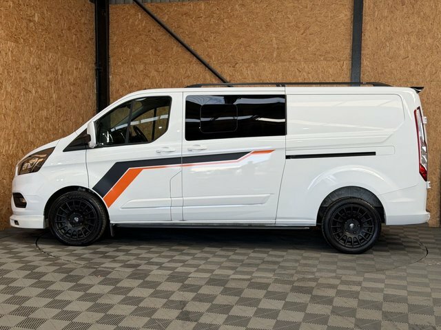 Ford Transit Custom 2.0 320 Ecoblue Limited Crew Van Double Cab Di HT22KOJ White #6