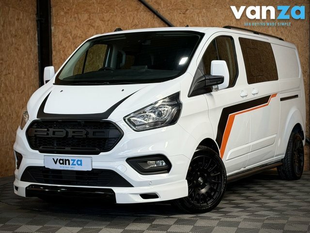 Ford Transit Custom 2.0 320 Ecoblue Limited Crew Van Double Cab Di White
