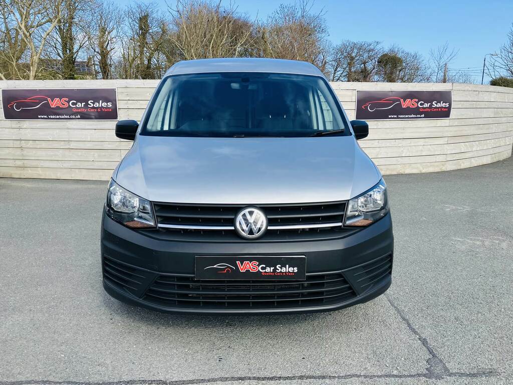 Volkswagen Caddy 2.0 Tdi Bluemotion Tech 102Ps Startline Van ML19HDZ Silver #2