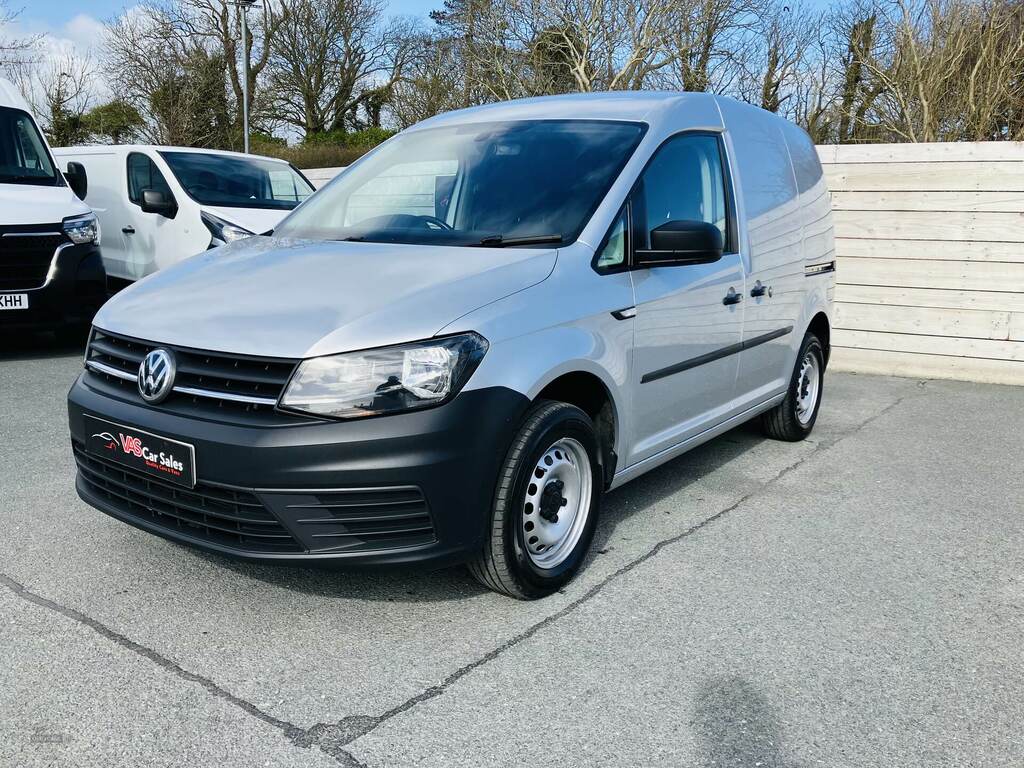 Volkswagen Caddy 2.0 Tdi Bluemotion Tech 102Ps Startline Van ML19HDZ Silver #3