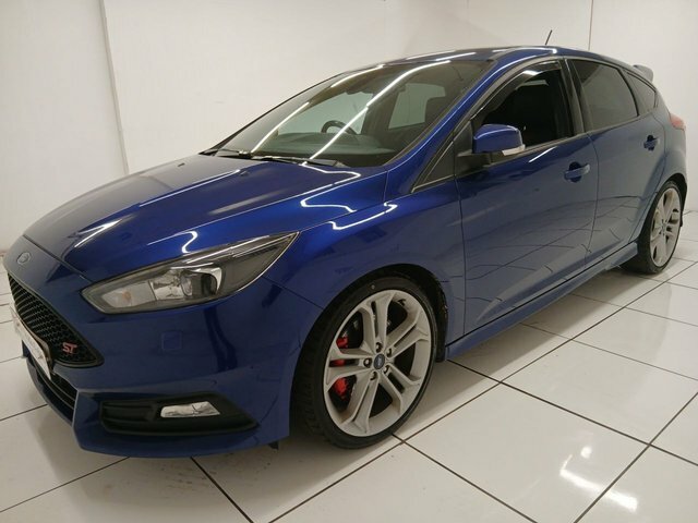 Ford Focus 2.0 Tdci St-3 Hatchback Euro 6 ST18UXB Blue #3