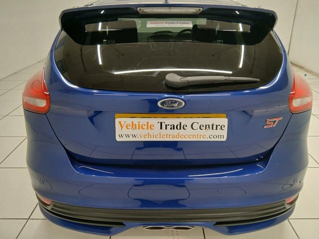 Ford Focus 2.0 Tdci St-3 Hatchback Euro 6 ST18UXB Blue #6