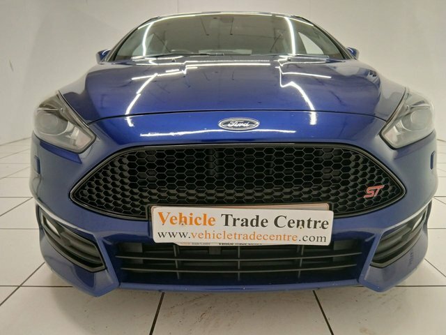 Ford Focus 2.0 Tdci St-3 Hatchback Euro 6 ST18UXB Blue #2