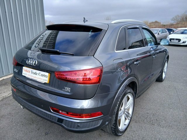 Audi Q3 2.0 Tdi S Line Plus Suv Quattro DF65UJW Grey #6