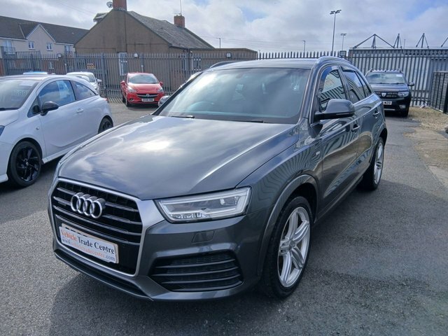 Audi Q3 2.0 Tdi S Line Plus Suv Quattro DF65UJW Grey #3