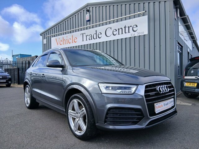 Audi Q3 2.0 Tdi S Line Plus Suv Quattro Grey