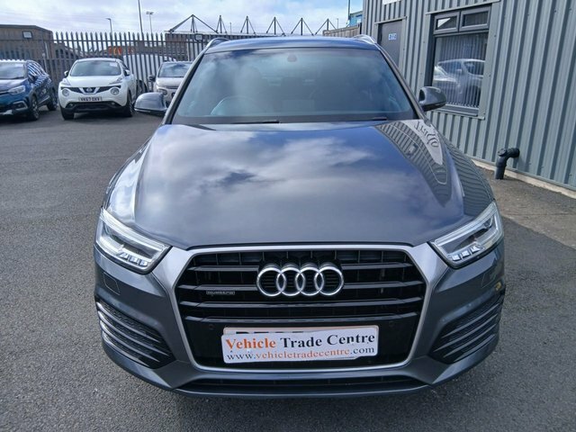 Audi Q3 2.0 Tdi S Line Plus Suv Quattro DF65UJW Grey #2
