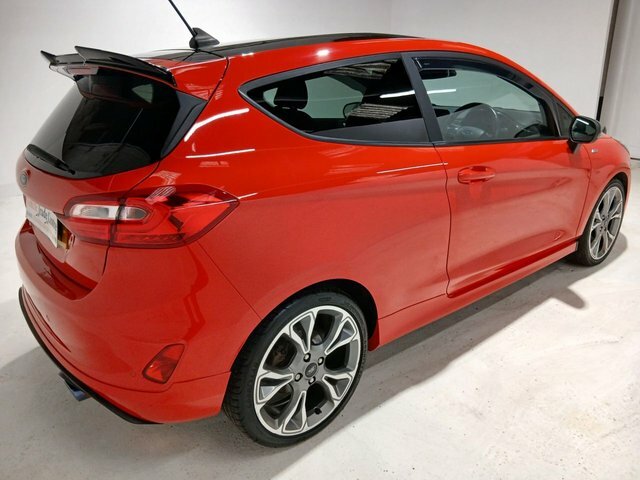 Ford Fiesta 1.0T Ecoboost Gpf St-line X Hatchback M BN68UKM Red #5