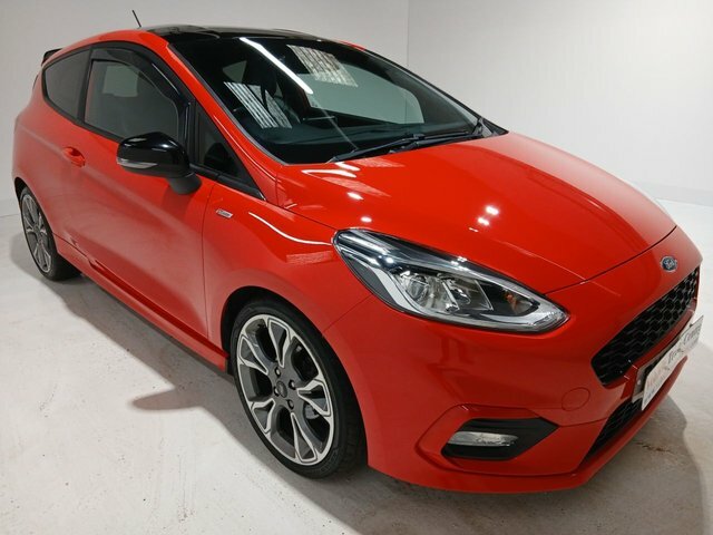 Ford Fiesta 1.0T Ecoboost Gpf St-line X Hatchback M Red