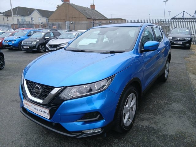 Nissan Qashqai 1.5 Dci Acenta Premium Suv Euro NC68WFZ Blue #3