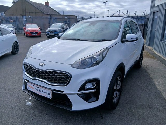 Kia Sportage 1.6 Crdi 2 Suv Dct Euro 6 S S 134 Bh CX68LWU White #3
