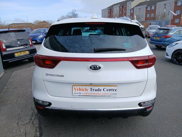 Kia Sportage 1.6 Crdi 2 Suv Dct Euro 6 S S 134 Bh CX68LWU White #5