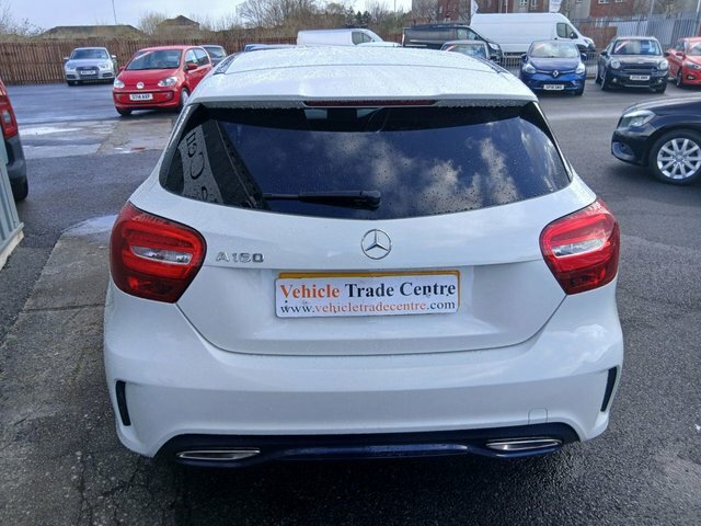Mercedes-Benz A Class 1.6 A160 Amg Line Hatchback Euro MJ18PBX White #5