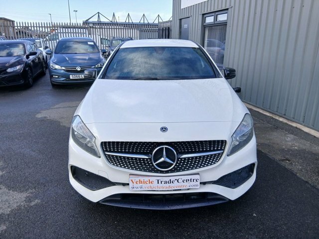 Mercedes-Benz A Class 1.6 A160 Amg Line Hatchback Euro MJ18PBX White #2