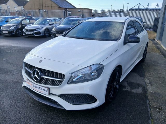 Mercedes-Benz A Class 1.6 A160 Amg Line Hatchback Euro MJ18PBX White #3