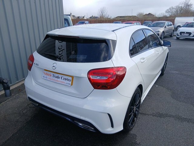 Mercedes-Benz A Class 1.6 A160 Amg Line Hatchback Euro MJ18PBX White #6